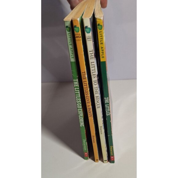 4 The Littles Chapter Book Lot Go Exploring, To The Rescue, Give a Party RL3 - Picture 5 of 7